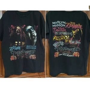 Rob Zombie Marilyn Manson Hallowee_nie 2 Sided